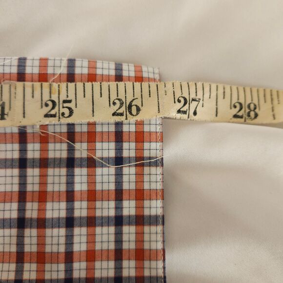 NWT Five Four Club Mens XL Red White Blue Roll Tab Sleeve Button Up Down Shirt - Picture 7 of 8